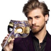 Masque Venice NASO – 4 couleurs assorties - B00342 - Masques