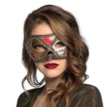 Loup Venice SCACCHI – Masque élégant - B00348 - Masques