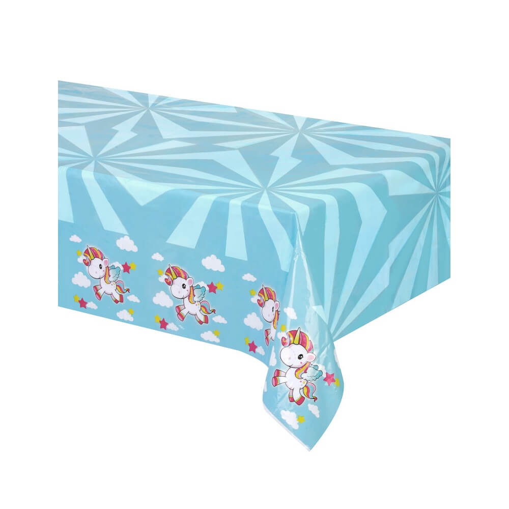 Nappe Licorne 180 x 130 cm - 270552 - Nappes en Plastique
