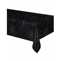Nappe Papier Halloween Toiles d’Araignées 120 x 180 cm - 77002 - Nappes en Plastique