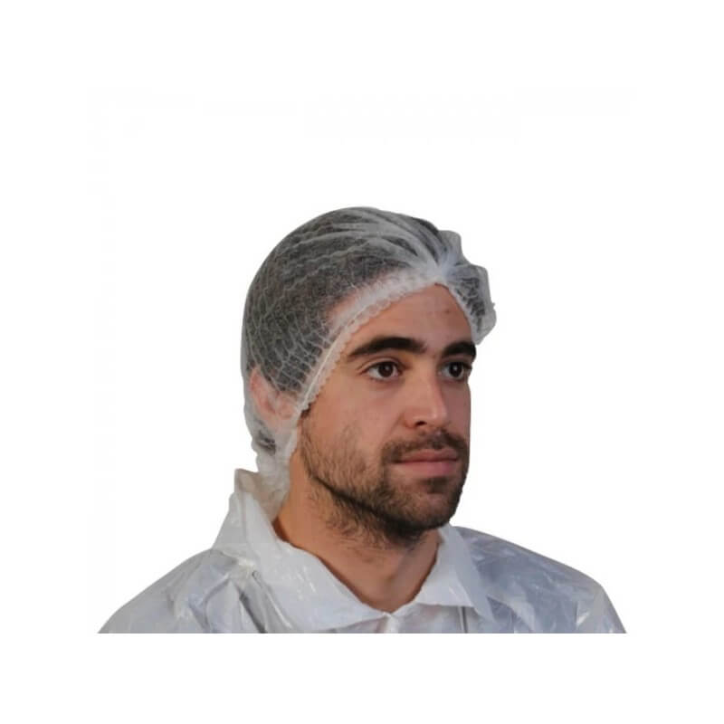 Charlotte à Clip Blanche Jetable – Polypropylène Non-Tissé – Lot de 100 - 12C001 - Rince-doigts & Hygiène de Table