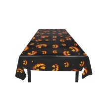 Nappe Halloween Citrouilles Terrifiantes 120 x 180 cm - 282085 - Nappes en Plastique