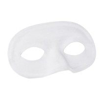 Loup Basique Blanc – Masque classique - B00337 - Masques