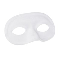 Loup Basique Blanc – Masque classique - B00337 - Masques