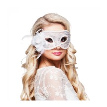 Loup Dentelle MYSTIQUE Blanc – Masque élégant - B97529 - Masques