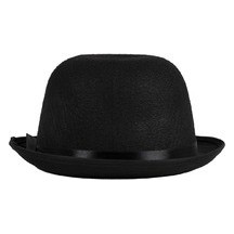 Chapeau Feutre Melon Adulte Noir - 35160 - Chapeaux