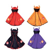Cape Diablotin 45 cm avec Capuche – 4 Couleurs aléatoire - 26206 - Costumes enfant