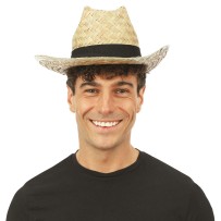 Chapeau de Paille Explorateur Adulte Beige - 35300 - Chapeaux