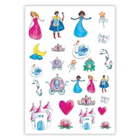 Tatouages Éphémères – Princesses - 23227 - Strass & Paillettes
