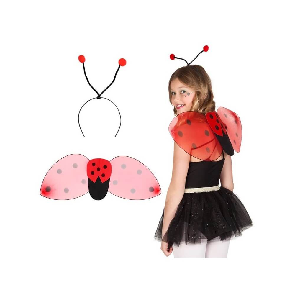 Set Ladybug – Tiare & Ailes - B52853 - Costumes enfant