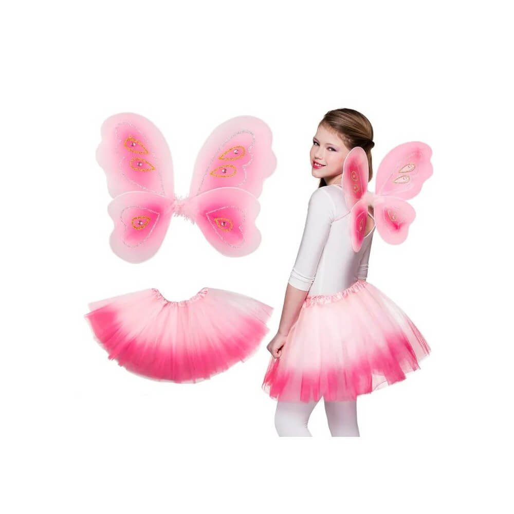 Set Fée – Ailes & Jupon - B52865 - Costumes enfant