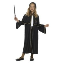 Cape Noire de Sorcier – Taille L / XL - S45604LXL - Costumes enfant