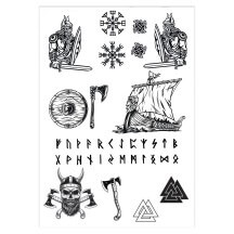 Tatouages Vikings - 23293 - Strass & Paillettes