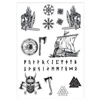 Tatouages Vikings - 23293 - Strass & Paillettes