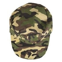 Casquette Camouflage Militaire Adulte - 44404 - Chapeaux