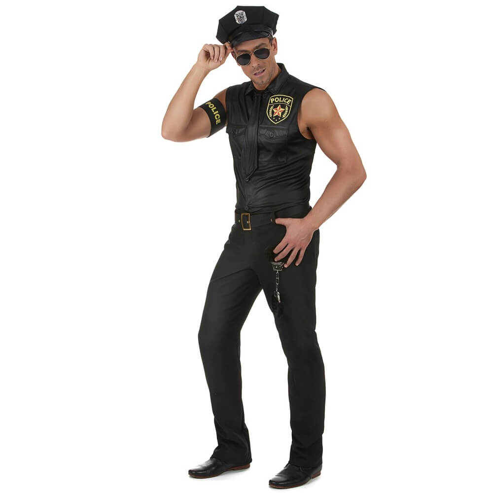 Déguisement Policier Sexy Homme Complet - 161579 - Costumes adulte