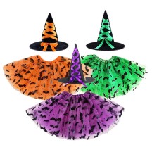 Set Tutu Chauve-Souris & Chapeau – 3 Couleurs aléatoire - 10100 - Costumes enfant