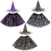 Set Chapeau & Tutu Spider – Or, Argent ou Violet - 25849 - Costumes Halloween