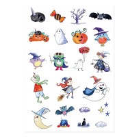 Tatouages Éphémères Halloween – I - 23423 - Strass & Paillettes