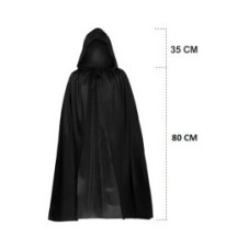Cape avec Capuche 80 cm – Taille Enfant - 27811 - Costumes enfant