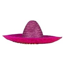 Sombrero Paille Adulte Couleur Aléatoire - 50800 - Chapeaux