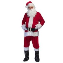 Costume Père Noël Adulte Professionnel – L / XL - B13328 - Costumes adulte