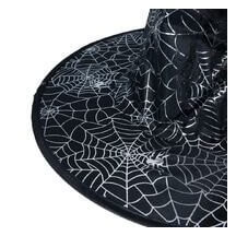 Chapeau de Sorcière Adulte Toile d’Araignée Couleur Aléatoire - 56570 - Chapeaux