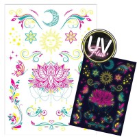 Tatouages UV - 23872 - Strass & Paillettes