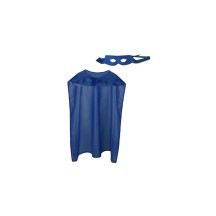 Set Héros Bleu – Loup & Cape 90 cm - B71053 - Costumes adulte