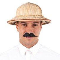 Chapeau de Paille Colonial Adulte - 58131 - Chapeaux