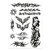 Tatouages Éphémères – Tribal - 23917 - Strass & Paillettes