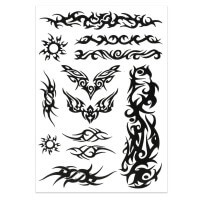 Tatouages Éphémères – Tribal - 23917 - Strass & Paillettes