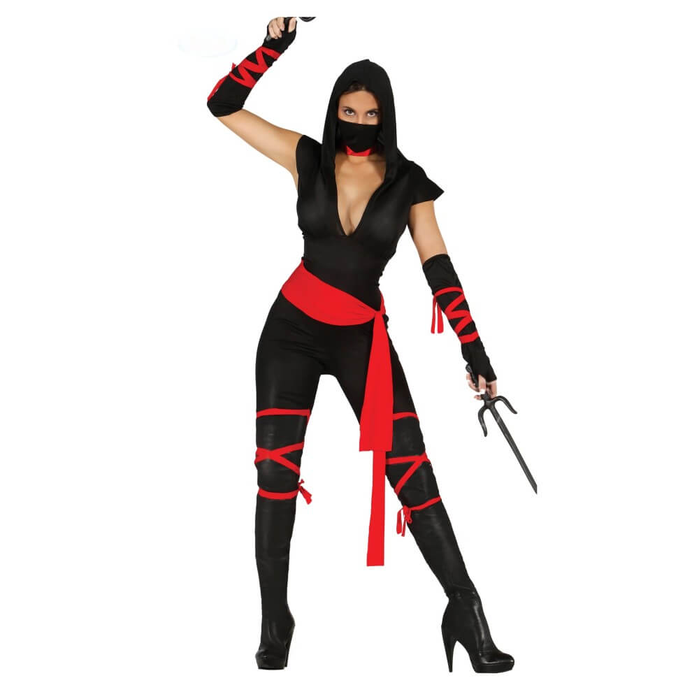 Déguisement Ninja Sexy Combinaison Femme - 286939 - Costumes adulte