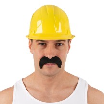 Casque de Chantier Jaune Adulte - 60550 - Chapeaux