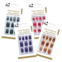 Faux Ongles Halloween – Modèle Aléatoire - 10072 - Faux Ongles & Faux Cils