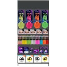 Set 4 Pièces Sequin Néon Vert – Chapeau, Nœud, Lunettes & Bretelles - 27863 - Bretelles & Kits Bretelles