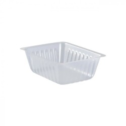 Barquette Charcutière Plastique Translucide 500 mL – PS – Lot de 250 - I20019 - Barquettes & Contenants
