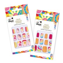 Faux Ongles – 2 Modèles Aléatoires – Festival - 24519 - Faux Ongles & Faux Cils