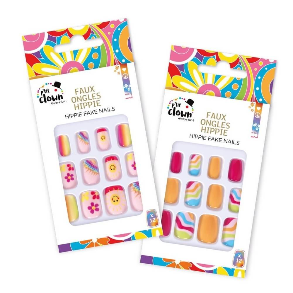 Faux Ongles – 2 Modèles Aléatoires – Festival - 24519 - Faux Ongles & Faux Cils