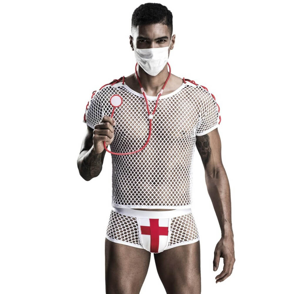 Déguisement Docteur Sexy Luxe Homme - 324869 - Costumes adulte