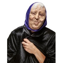 Masque Latex Vieille Dame Adulte - 80224 - Masques