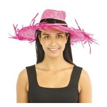 Chapeau de Paille Adulte Couleur Aléatoire - 64120 - Chapeaux