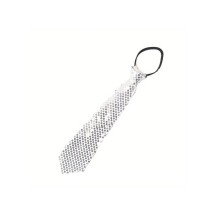 Cravate sequin ARGENT - 02390AR - Cravates