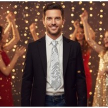 Cravate sequin ARGENT - 02390AR - Cravates