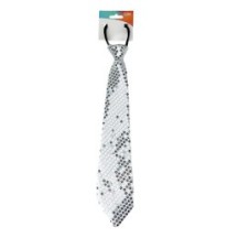 Cravate sequin ARGENT - 02390AR - Cravates