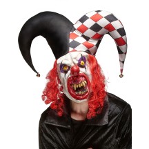 Masque Latex Joker Terrifiant Adulte Halloween - 80218 - Masques