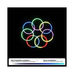 Bracelets fluorescents Lot de 50 - 14650 - Accessoires Fluo & Lumineux