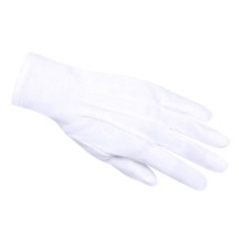 Gants Blancs Courts XL – Taille Large Déguisement - B03081 - Gants