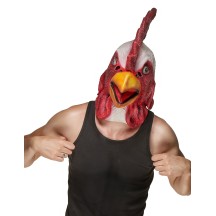 Masque Latex Tête de Coq Adulte - 80209 - Masques