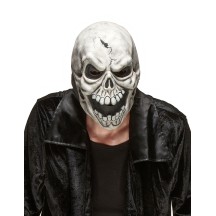 Masque Latex Crâne Effrayant Adulte Halloween - 80190 - Masques